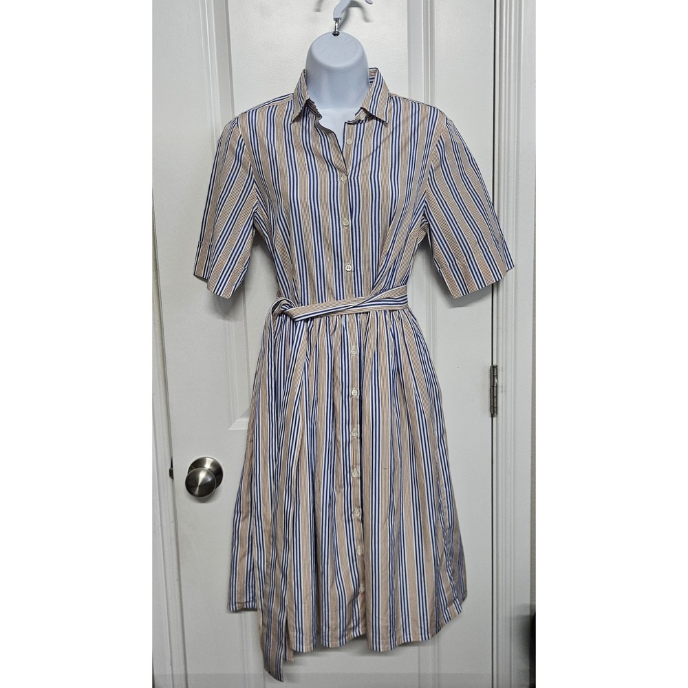 Hadleigh's Striped Coupe Dress Size 42 US M  Womens